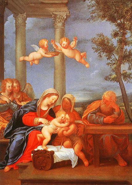 Francesco Albani The Holy Family China oil painting art